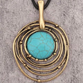 Multiple Circles + Cyan Stones