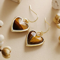 Elegant Love Bound Gold Plated Earrings