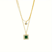 Tirena Valeure Necklace | Gold