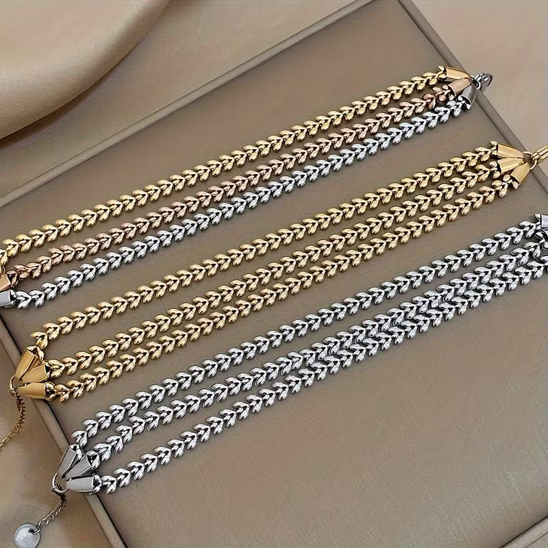 Leaflink Multi-Strand Bracelet