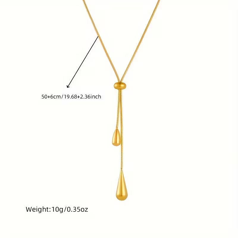 Golden Jewelry Dangle Set