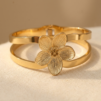 Gold Plated Stainless Steel Bangle